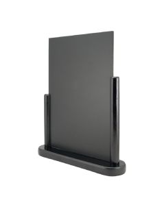 Grand chevalet de table Securit Elegant bois laqué noir