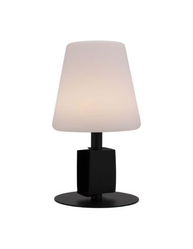 Lampe de table IP44 LED dimmable sans fil avec 3 étiquettes ardoises Securit