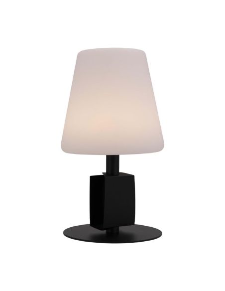 Lampe de table IP44 LED dimmable sans fil avec 3 étiquettes ardoises Securit