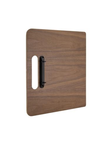 Planche porte-menu à anneaux Securit gamme Walnut