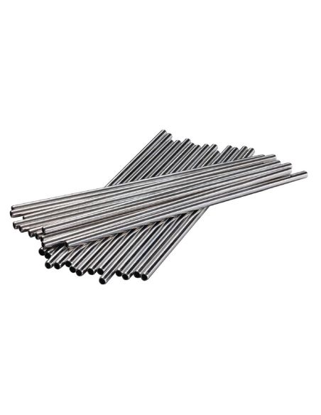 Pailles en inox Beaumont 215mm (lot de 25)