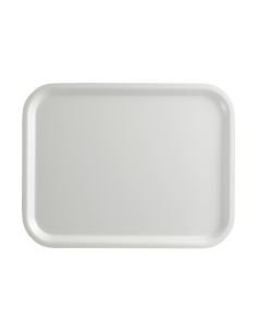 Plateau surface lisse Capri Cambro blanc 320x530mm