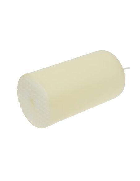 Bougies hautes cylindriques ivoire Bolsius 120mm (lot de 12)