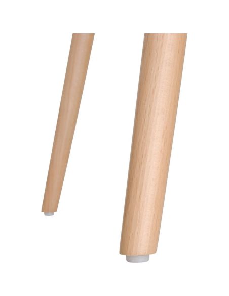 Table ronde blanche Bolero Arlo 798mm