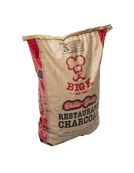 Charbon de bois naturel de restaurant Big K 12kg