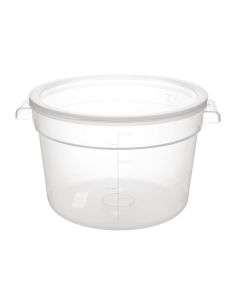 Conteneur alimentaire rond en polypropylène Vogue 10L