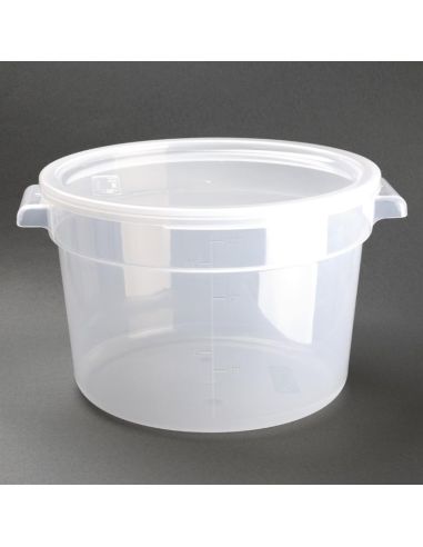 Conteneur alimentaire rond en polypropylène Vogue 10L