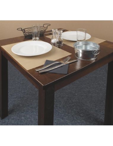 Sets de table en papier kraft (Lot de 500)