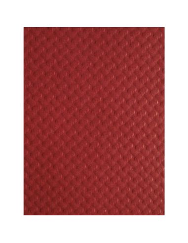 Sets de table en papier bordeaux (Lot de 500)