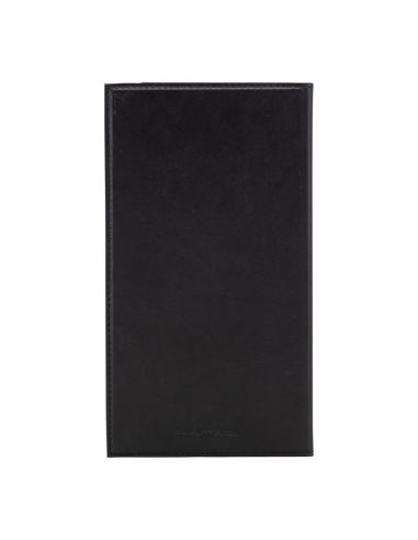 Porte-addition en cuir Securit Classic noir