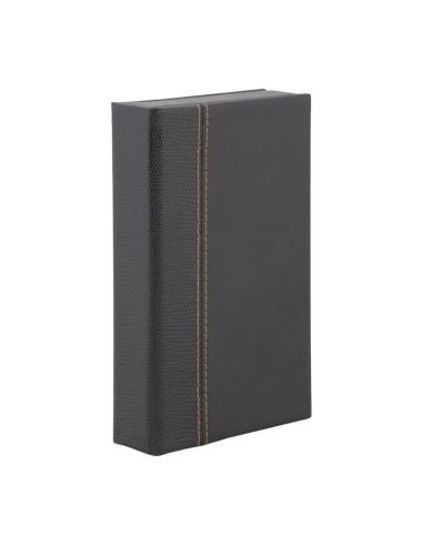 Coffret porte-addition en cuir Securit Trendy noir