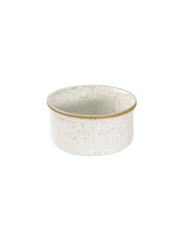 Ramequins blancs Churchill Stonecast Barley 70mm (lot de 24)