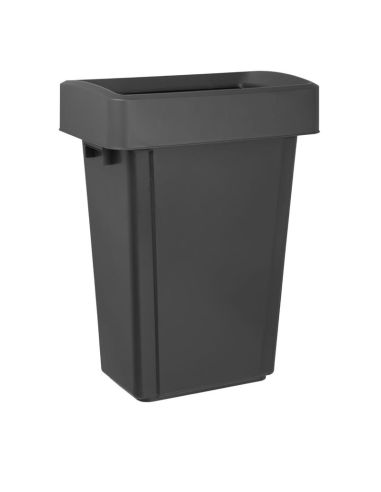 Couvercle noir Jantex pour poubelles Slim 60/80L