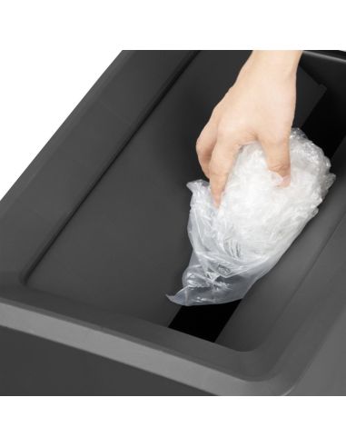 Couvercle noir Jantex pour poubelles Slim 60/80L