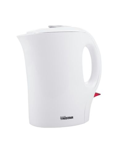 Bouilloire en plastique Tristar WK-3372 blanche 1L 1100W