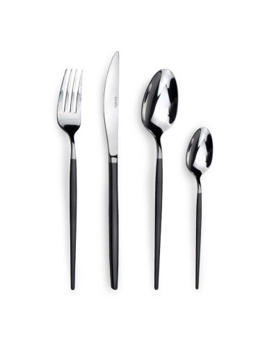 Cuillères de table noires Soprano Amefa (lot de 12)