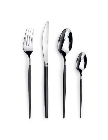 Cuillères de table noires Soprano Amefa (lot de 12)