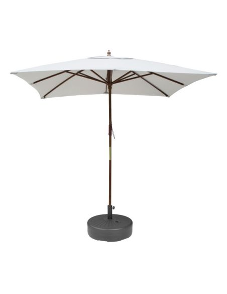 Pied de parasol en plastique noir Bolero 40L (rempli)