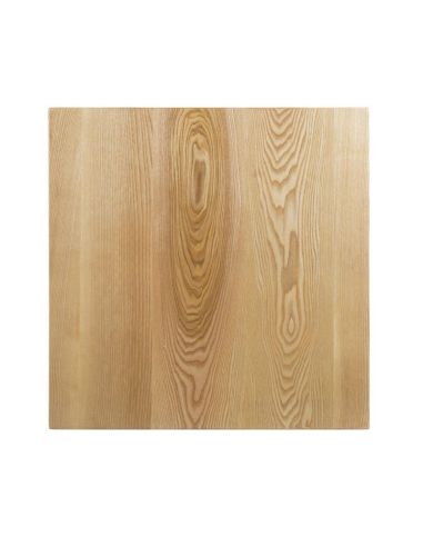 Mange-debout gris avec plateau en bois Bolero Bistro