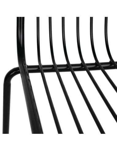 Chaises en fils d'acier Bolero (lot de 4)