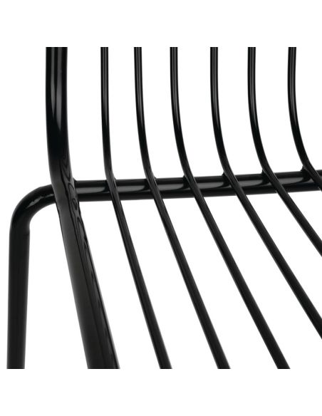 Chaises en fils d'acier Bolero (lot de 4)