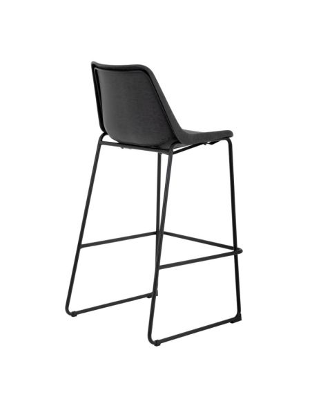 Tabouret haut Bolero Rodeo noir
