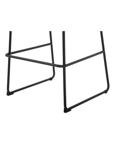 Tabouret haut Bolero Rodeo noir