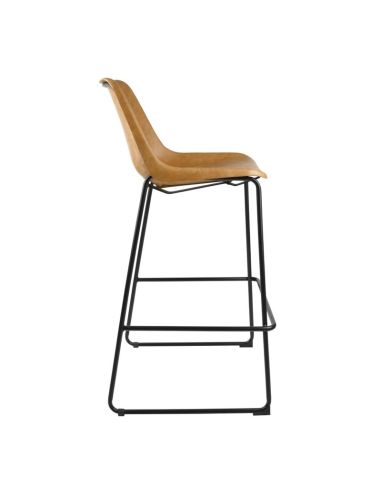 Tabouret haut Bolero Rodeo camel