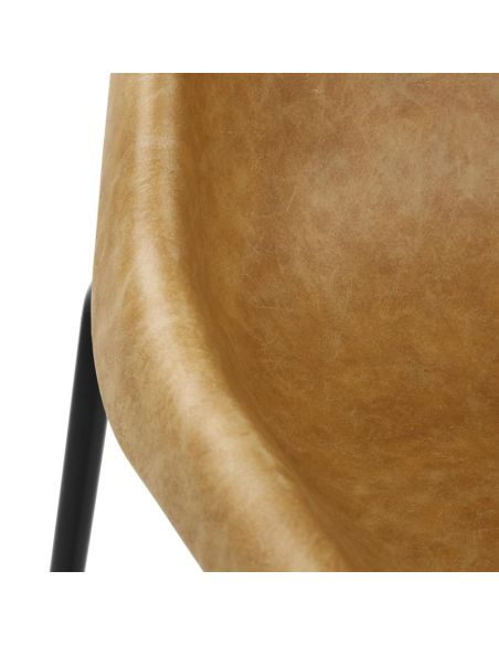 Tabouret haut Bolero Rodeo camel