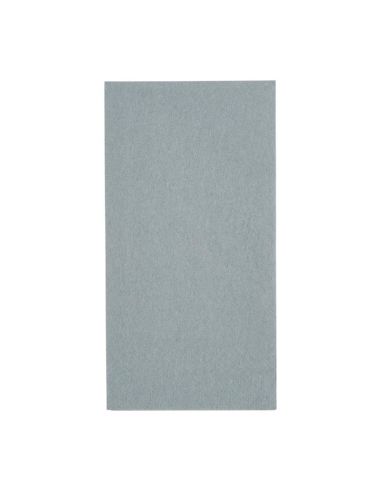 Serviettes dîner 2 plis format 1/8 Fiesta Recyclable 400mm grises (lot de 2000)