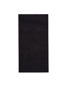 Serviettes diner 3 plis Fiesta Recyclable noires 40x40cm pliage 1/8 (Lot de 1000)