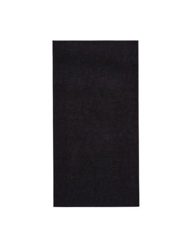 Serviettes diner 3 plis Fiesta Recyclable noires 40x40cm pliage 1/8 (Lot de 1000)