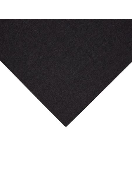 Serviettes diner 3 plis Fiesta Recyclable noires 40x40cm pliage 1/8 (Lot de 1000)