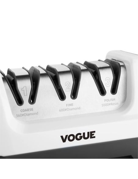 Aiguiseur de couteaux électrique trois étapes Vogue