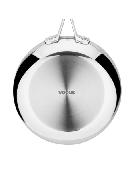Poêle inox triple paroi Vogue 200mm