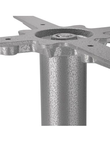 Pied de table en fonte Bolero gris