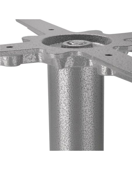 Pied de table en fonte Bolero gris