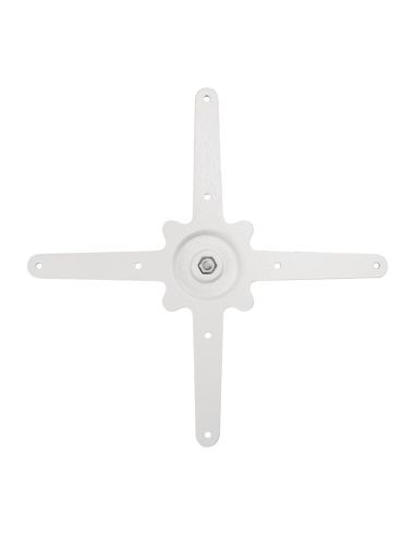 Pied de table en fonte Bolero blanc
