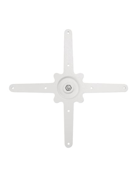 Pied de table en fonte Bolero blanc