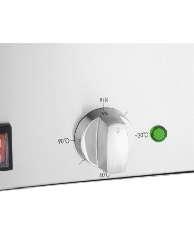 Bain-marie avec pots ronds Buffalo
