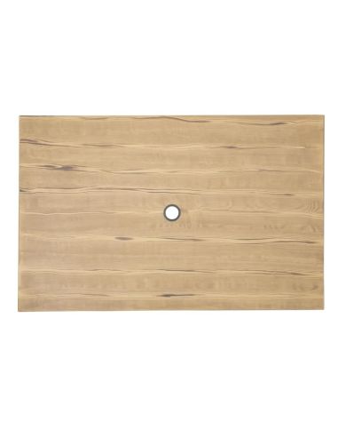 Table d'extérieur Bolero 120x76x75cm bois clair