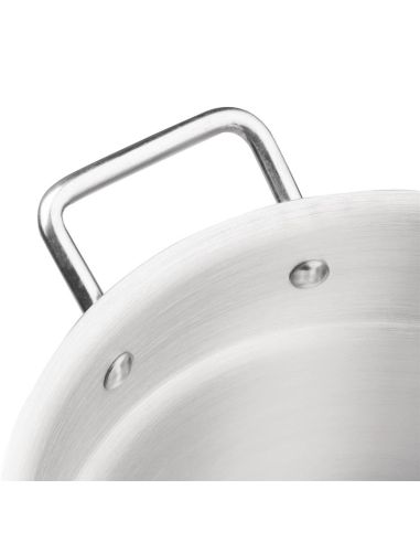 Marmite bain marie aluminium Vogue 10L