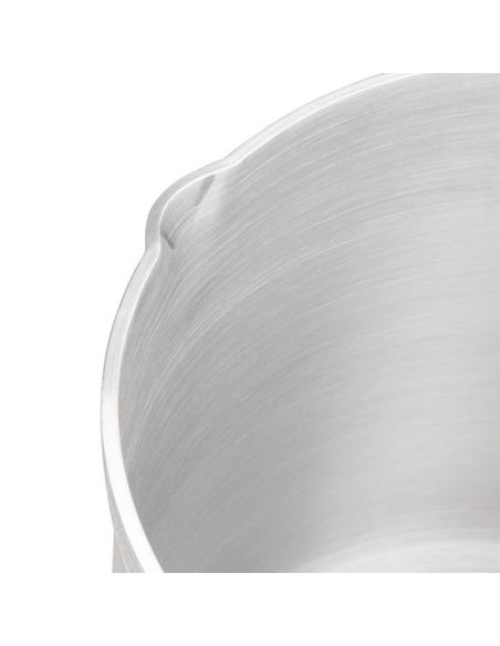 Marmite bain marie aluminium Vogue 10L