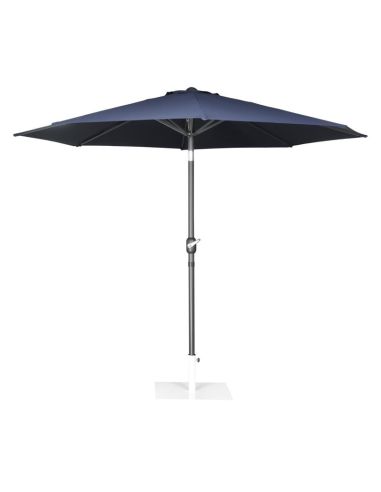 Parasol rond Bolero Seville 3m bleu marine