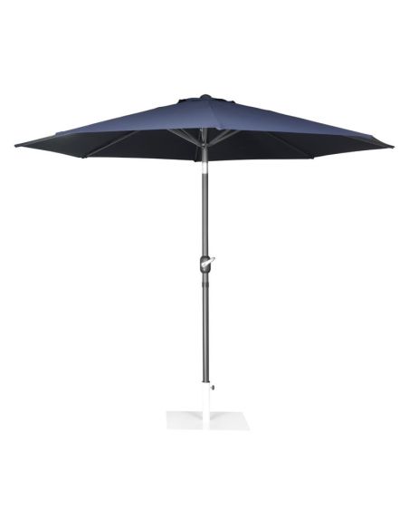 Parasol rond Bolero Seville 3m bleu marine