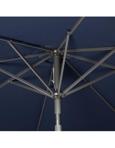 Parasol rond Bolero Seville 3m bleu marine