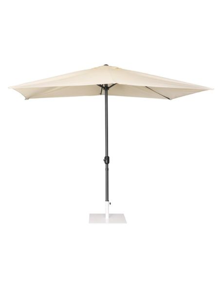 Parasol rectangulaire Bolero Seville 2x3m crème
