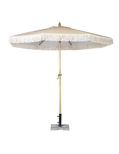 Parasol rond à rayures Bolero Sicile 2,5m
