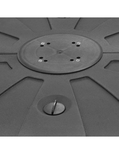 Pied de parasol robuste à remplir Bolero 100 kg (rempli)