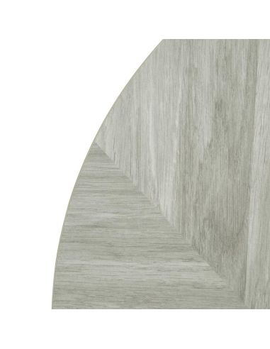Plateau de table rond pré-percé Bolero Chevron 600mm